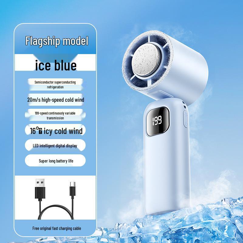 2026 High-Speed Silent Mini Fan for Dorms - Portable Summer Cooler
