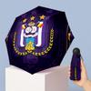 Anderlecht FC Mini 5 Fold Pocket Umbrella Compact Lightweight Anti UV Rain Sun Protection Umbrella Portable Travel Umbrella