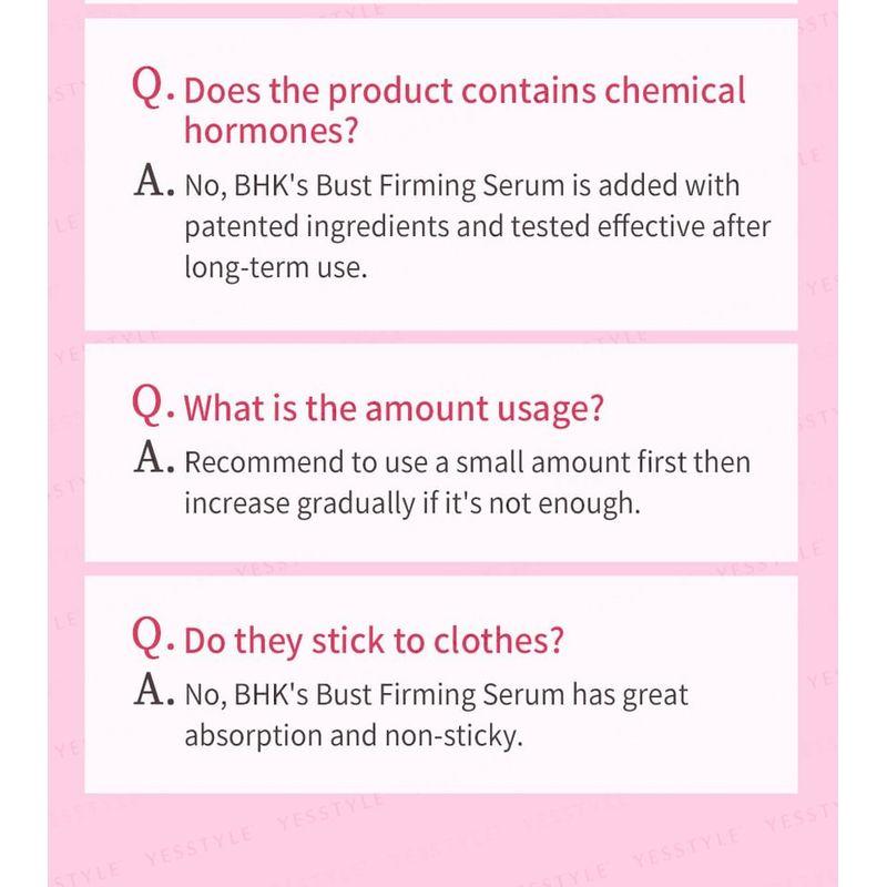 BHK's - Straffendes Brustserum