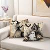 Halloween Themed Pillow Covers: Witch, Pumpkin, Haunted House & Ghost Designs Sofa cushion cover home room decoration