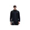 Li-Ning Comfortable Casual Minimalist Stand Collar Zipper Fleece Jacket Men jackets Black AENUN001-1