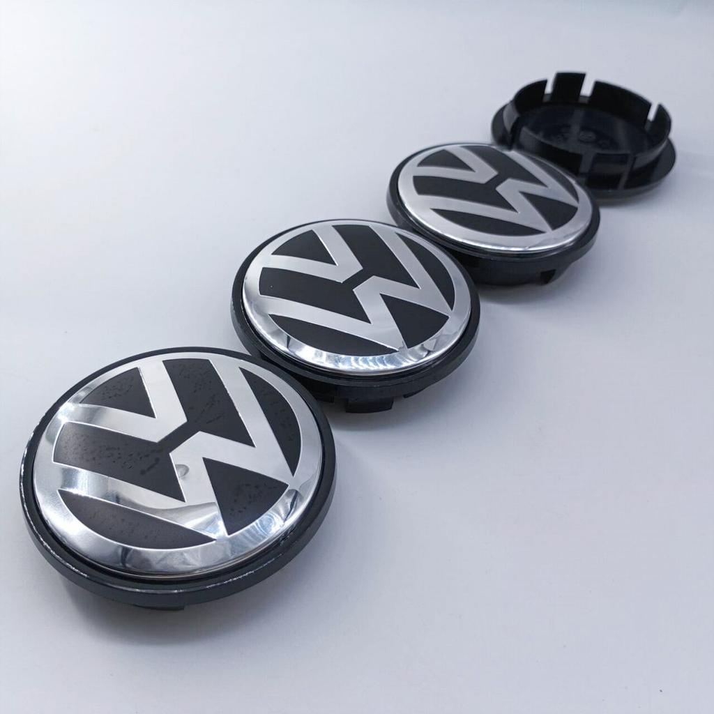 For VOLKSWAGEN VW 40Pcs for Volkswagen 56mm 65mm 70mm wheel cover Golf 4 5 6 7 Polo Wheel Center Hub CapsPassat B5 B6 B7 Touran