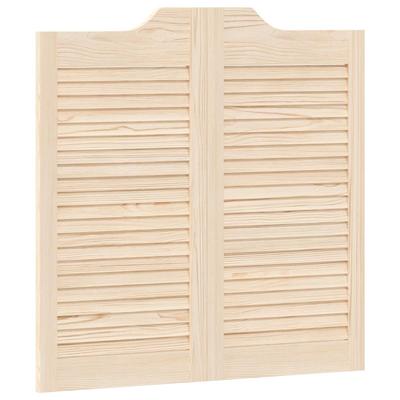 Swing Doors 80 X 40 Cm Solid Pine Wood Natural