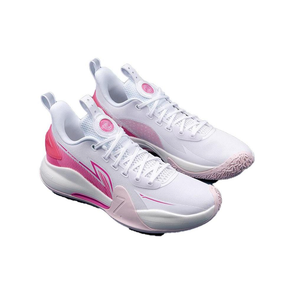 new LiNing Speed 7 Low Top Basketball Shoes Men's Camellia Pink