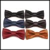 [White Fang] PU Leather Bow Tie, Simple Design, Fashionable, Stylish, Men's & Women's, NC093 (Red)