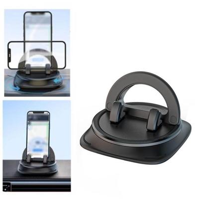 Car Dashboard Phone Holder with Triple Anti-Skid Design, Universal Phone Stand Mount with Nanogel Adhesive for Vehicles