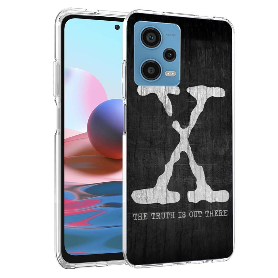 Custodia per Telefono The X Files I Want to Believe Per Redmi Note 13 12 14 15 Pro Plus 13R 11 11T 11E 11S 10 Pro 10S 9 9S Cover Cellulare Trasparente