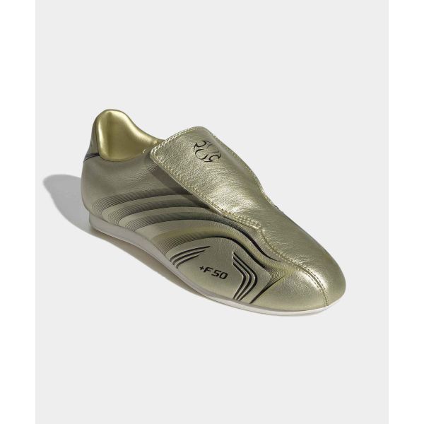 adidas Taekwondo F50 Gold Metallic Schwarz Damen Sneaker Core-Black Off-White IH1872