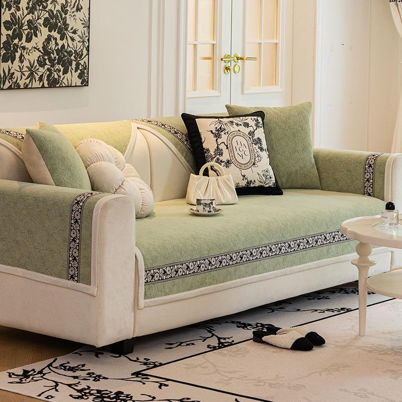 Chenier Sofa Cushion Is Universal In All Seasons, Light Luxury Modern All-Inclusive Non-Slip  New Sofa Cover Cover Towel