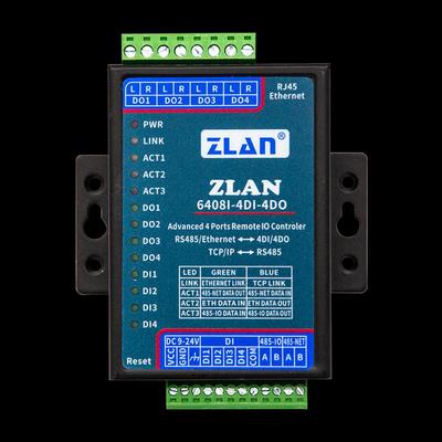 ZLAN 6408 Digital & Analog IO Controller
