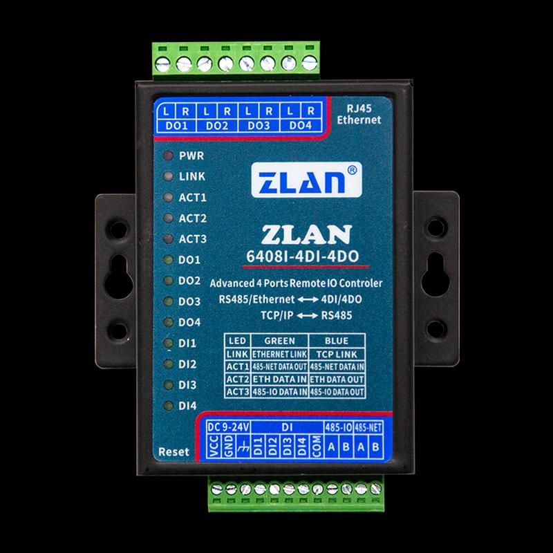 

ZLAN 6408 Digital & Analog IO Controller