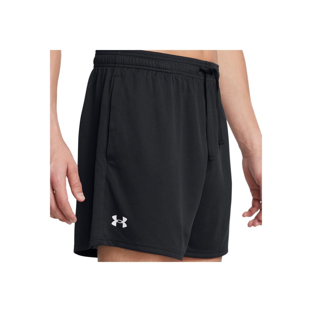 Under Armour Tech Comfortable Stylish Loose Soft Lightweight Casual Shorts Men shorts Black White 1386970-001