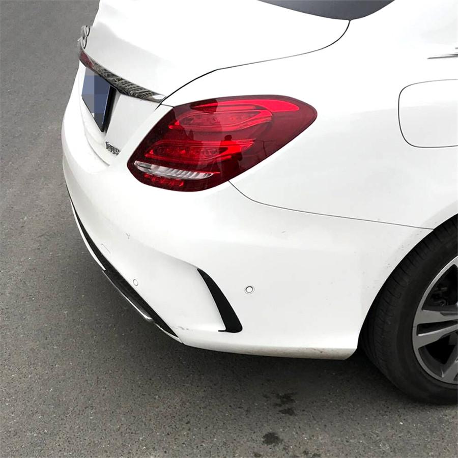 Lot 2 Rear Bumper Diffuser Cover for Mercedes C Class W205