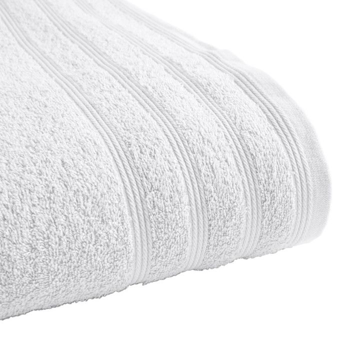 Lot de 2 draps de bain "Spa" 90 x 150 cm / 400 gr/m² - "Spa" Neige