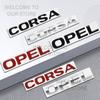 Auto Dekor Metall Für Corsa OPC Zafira Mokka Insignia Calibra Buchstaben Emblem 3D Aufkleber Zubehör Heck Kofferraum Aufkleber