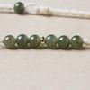 Adjustable Thin Women's Hetian Jade Clavicle Pendant Necklace