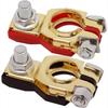 Uiz Automotive Car Top Post Battery Terminals Wire Cable Clamp Terminal Connectors Car Accessories 1 Pair 12V 24V