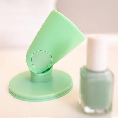 SilikonNagellackhållare Nagelkonst Polishflaska Ställ DIY Salong Nagelkonst Polishflaska Ställ Nagelkonstverktyg Tillbehör