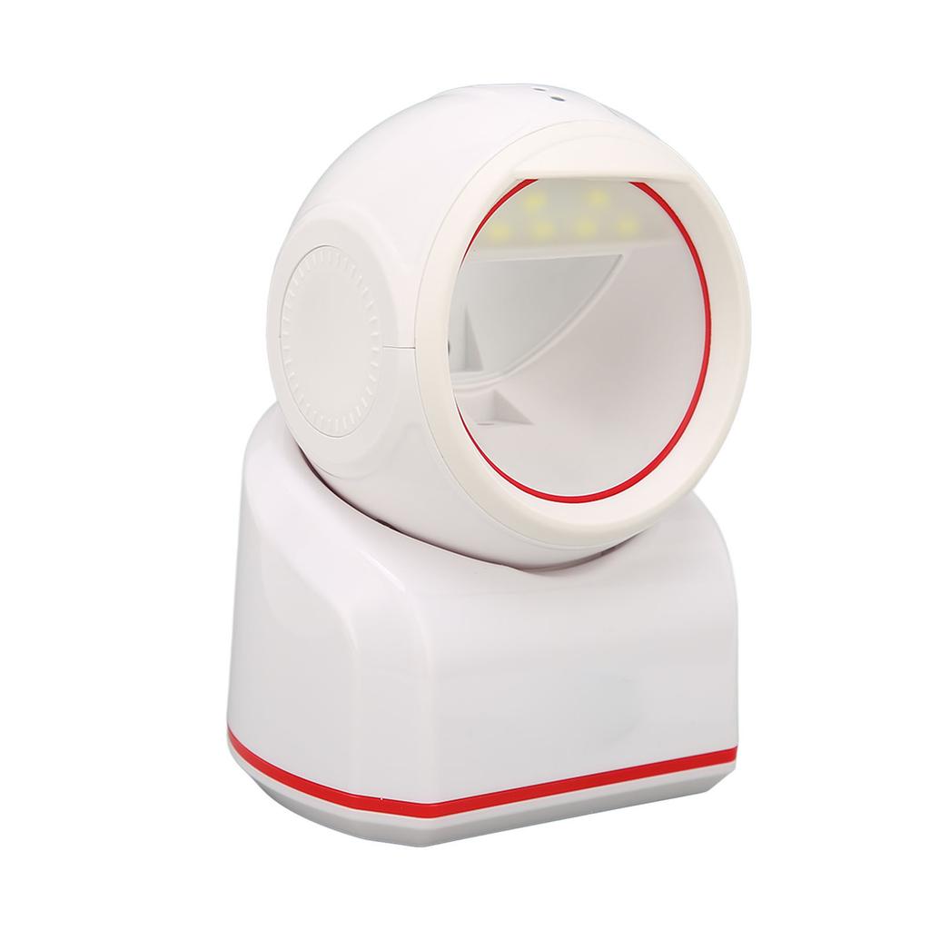 Bar  Scanner USB 2D 1D Omnidirectional Sensing 617nm Red LED Desktop Label Reader for Phone Computer Screens