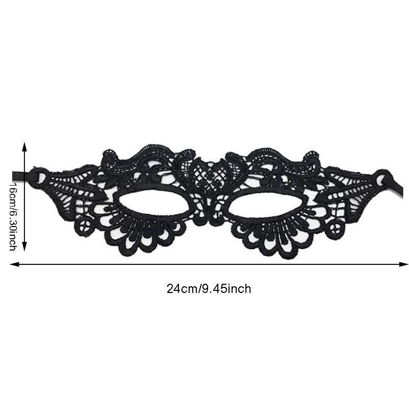 Black Queen Lace Mask Embroidery Appliques Party Carnival Mask Woman Accessories Wedding Mask Halloween Masquerade Mask NEW