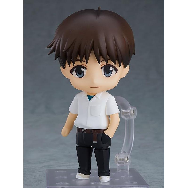 Nendoroid Evangelion: Figurină de acțiune pictată din plastic fără scară Shinji Ikari (Relansează)