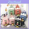 Disney Mickey Design Color Blocked Children Backpack For Kindergarten And Elementary Kids