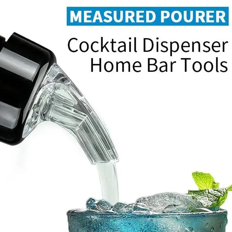 Measured Automatic Wine Pourer 1/3pcs Quick Accurate Spirit Dispenser No Drip Liquor Pour Spout for Home Bar Party Pub Use