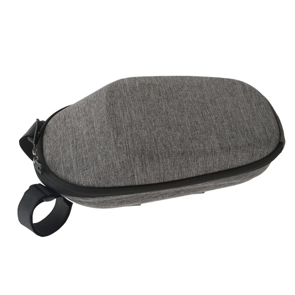 Electric Scooter Front Hanging Bag EVA Hard Shell Electric Folding Bicycle Handlebar Bag Grey