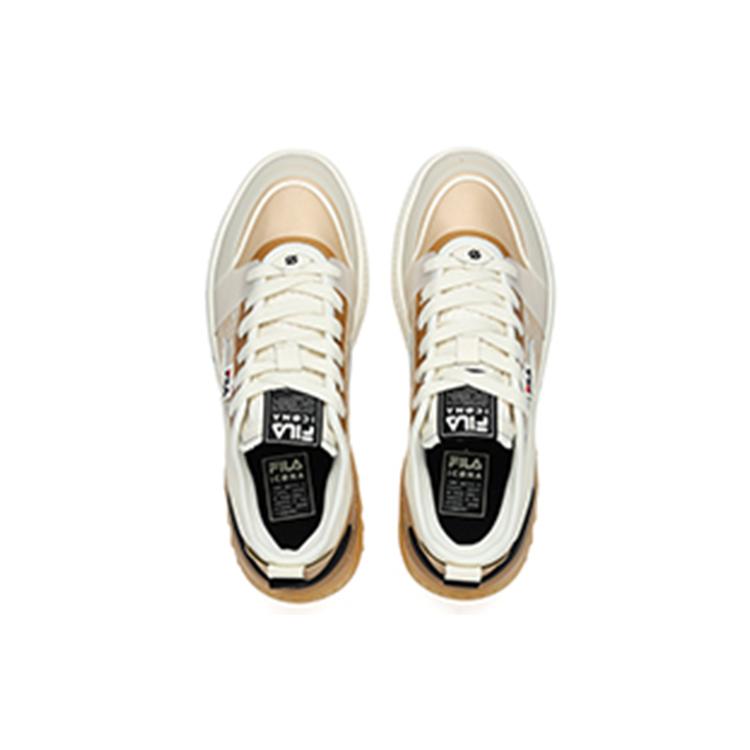 New FILA Mixa Sneakers Beige 'Creamyellow' Women's F12W223101FBV