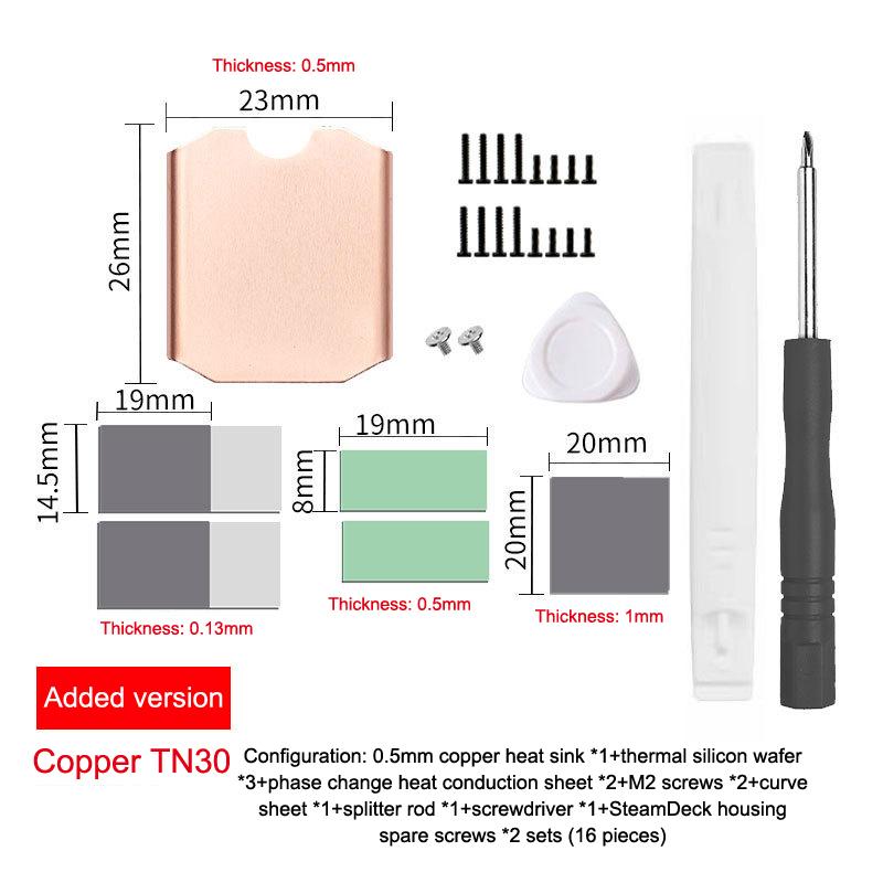 1Set M.2 Nvme 2280 2242 2230 Ssd Heatsink Ps5 Radiator Solid State Drives Cooler For Laptop Pc M2 2280 Ngff Pci-E Ssd