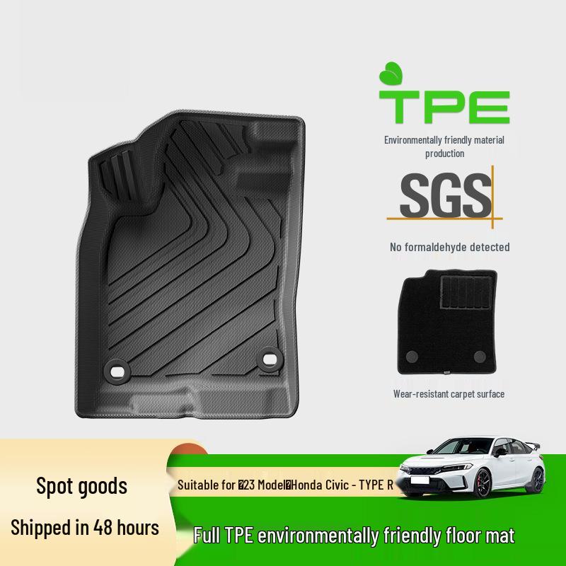 23 Honda Civic Type R TPE Stain-Resistant Floor and Trunk Mats