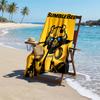 Bumblebee Fashion Beach Towel: Ideal for Summer Adventures Soft, absorbent and quick drying suitable for swimming and bathing