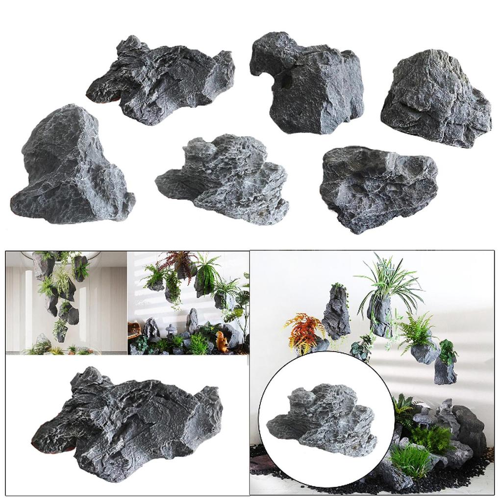 Artificial Landscape Rock Aquarium Decoration for Outdoor Courtyard Balcony