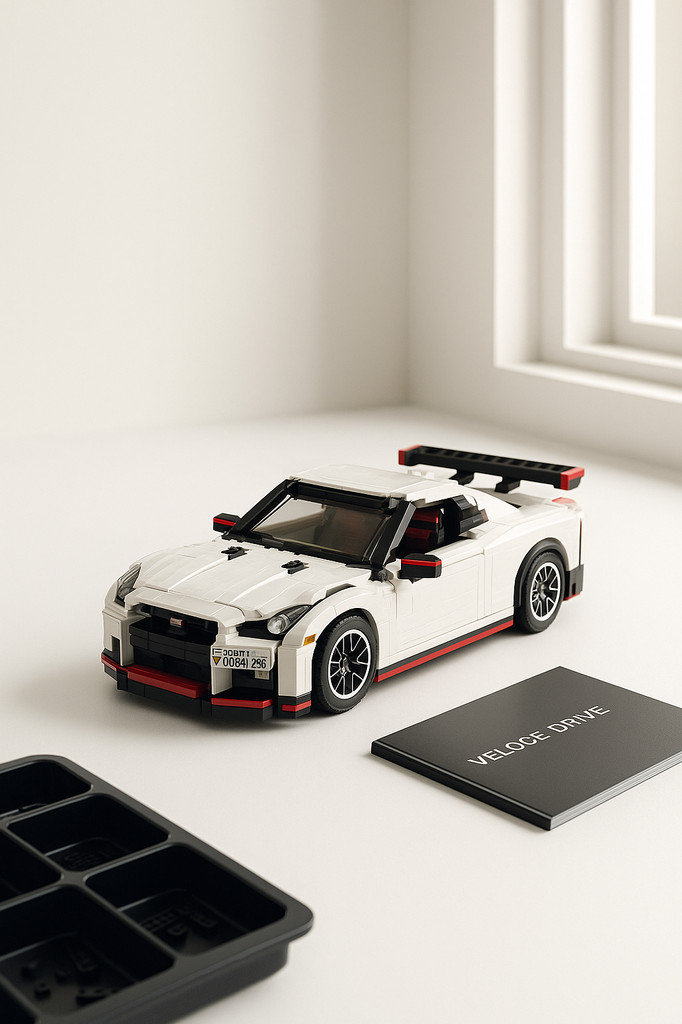 MOULD KING 13104 technický stavební blok auta MOC-20518 sportovní závodní auto sestava modelu auta cihlově nové děti vánoční dárek