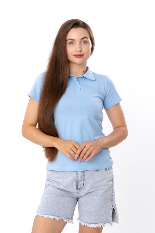 

Жіноче класичне поло – М яка тканина та міцний дизайн, Різноманітність кольорів, Літо, 8137-036 HC S м яч синього кольору