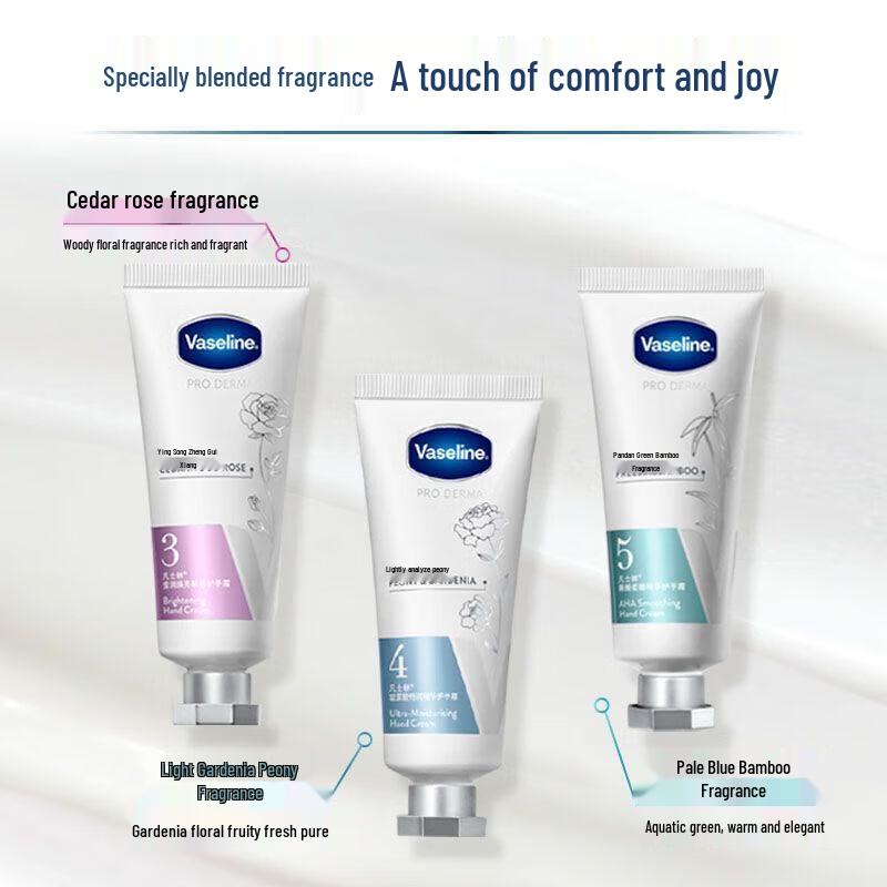 Vaseline Hyaluronic Acid Moisturizing Hand Cream 6 X 40g
