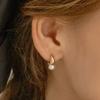 [Worn by Jung Chaeyeon and (G)I-DLE's Miyeon] Aube Pearl Earrings