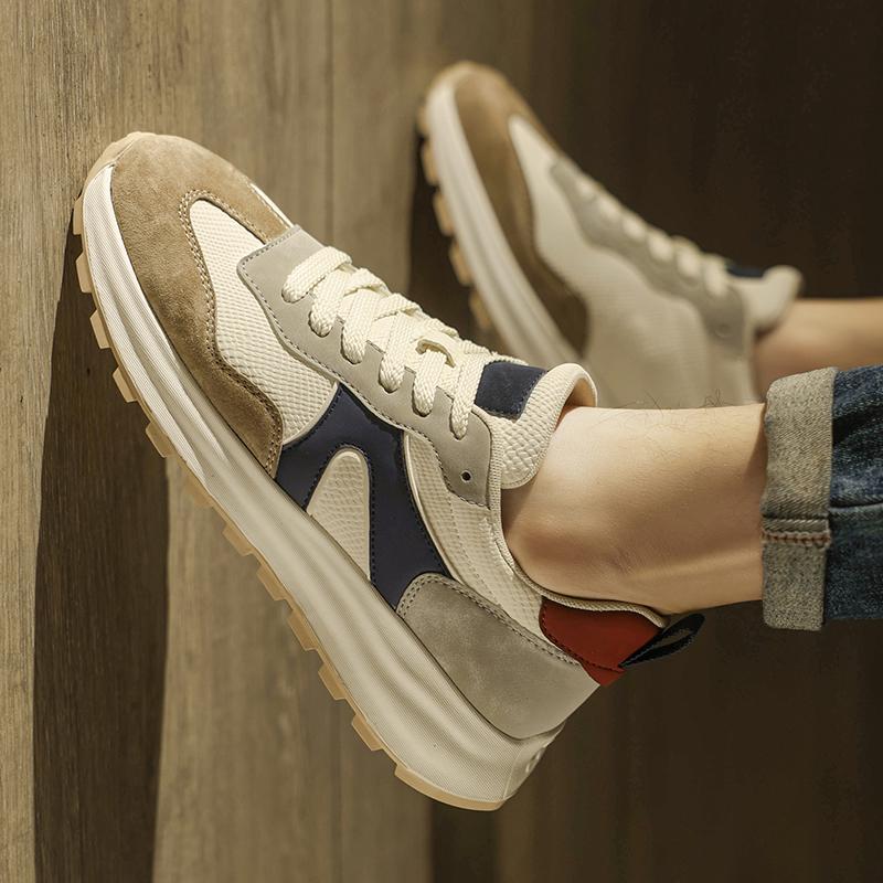 Hot Selling Autumn Low Cut Mens Casual Shoes Retro Classic Fashionable Stable Sports Shoes Outdoor Balanced Walking Shoes