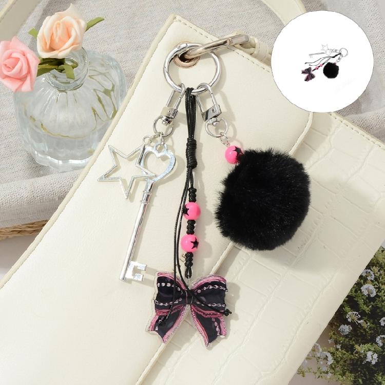 Braided Rope Keychain Bag Charms Handbag Hanging Ornament Bag Accessories Backpack Pendant Charm for Women Girls Gifts