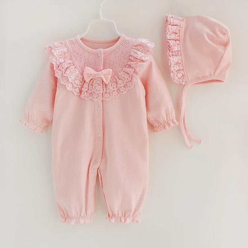 Neugeborenen Frühling & Herbst Baby Overalls - Infant Ausflug Prinzessin Kleidung