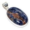 Calcite Agate Gemstone Handmade 925 Sterling Silver Jewelry Pendant 1.93" SU-10890
