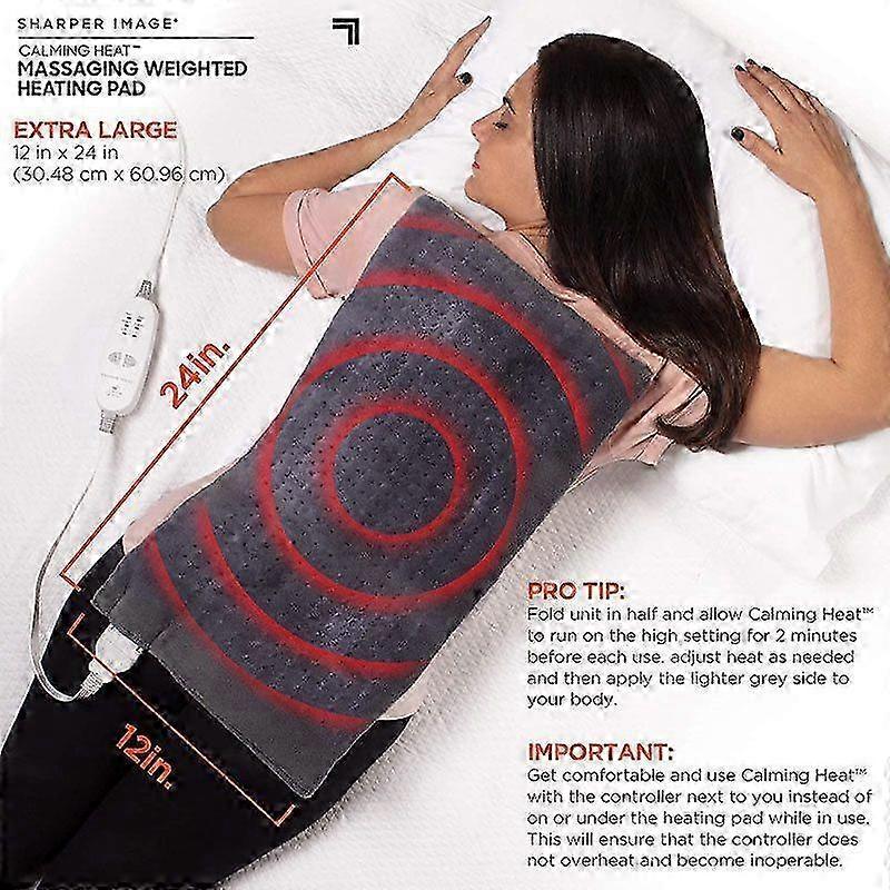 Massaging Weighted Heating Pad Multifunctional Electric Heating Blanket