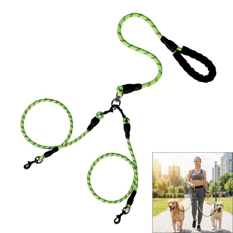 Durability Detachable Dog Leashes with Safety Ergonomic Handle and Reflective for Enduring Performances