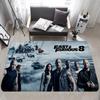 Fast And Furious Classic Vintage Entrance Door Mat Nordic Style Bedroom Living Room Doormat Balcony Anti-Slip Modern Home Decor