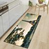 Creative Tower Water Absorption Non-Slip Entry Pad Foot Pad Toilet Kitchen Floor Mat Bedroom Living Room Carpet