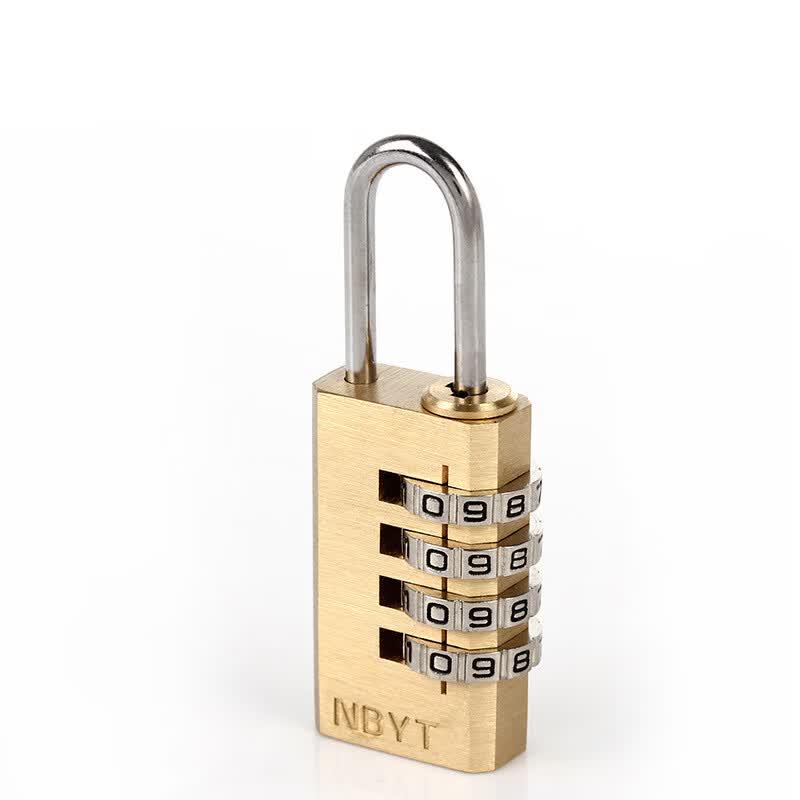 Wanji Tongrun 21mm Brass Combination Padlock