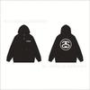 Mens Oversized Zip-Up Hooded Sweatshirt Casual Streetwear Cotton Pullover Fall