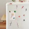 12Pcs/Set Simulated Reptile Refrigerator Magnet Home Office Kitchen Locker Fridge Magnetic 3D Gecko Frog Turtle Decoration Ornament