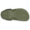 Crocs Breathable Round Toe Thick Sole Hole Shoes Unisex Camouflage Green