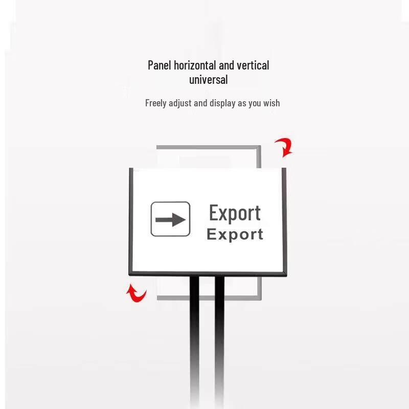 Outdoor Floor-Standing Sign Holder